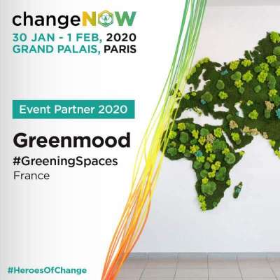 Greenmood at the 2020 ChangeNOW summit, Paris